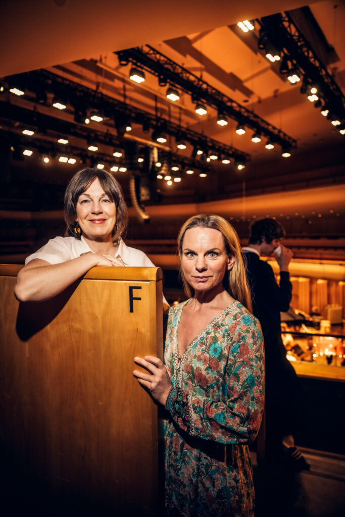 Mezzosopranen Anna Zander och sopranen Elin Skorup