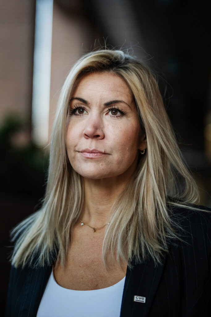 polisen Maria Öhman på Center mot våldsbejakande extremism, CVE