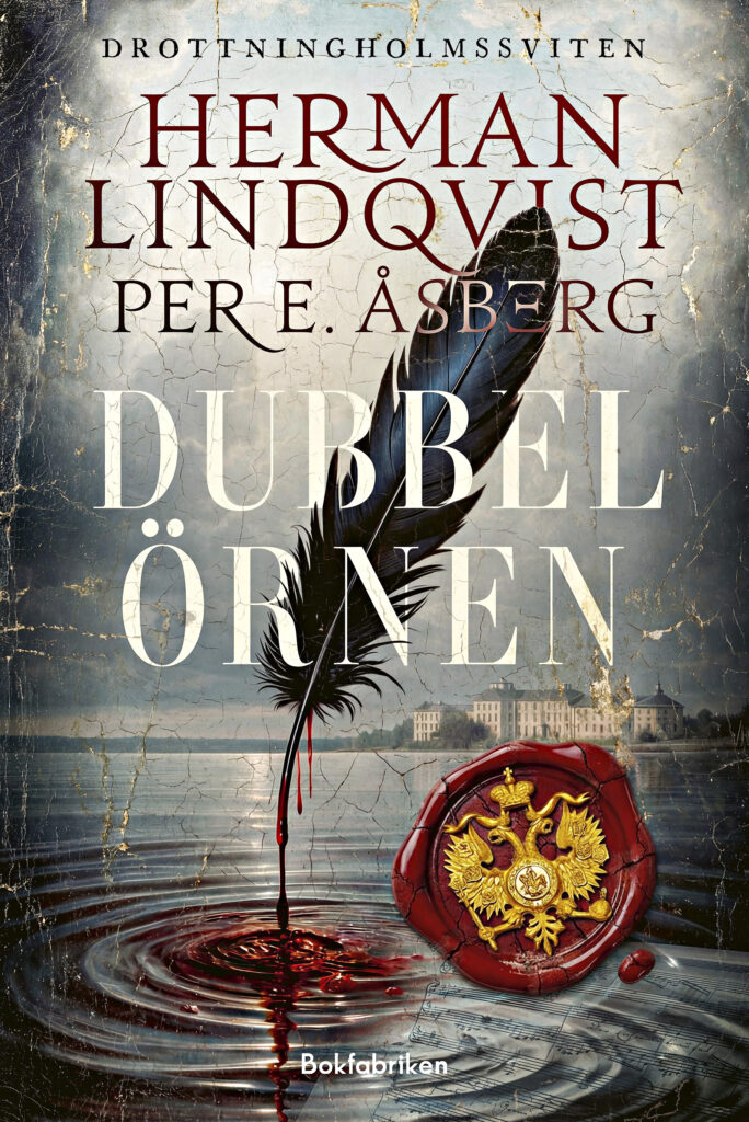 Bokomslag till Dubbelörnen av Herman Lindqvist & Per E. Åsberg.